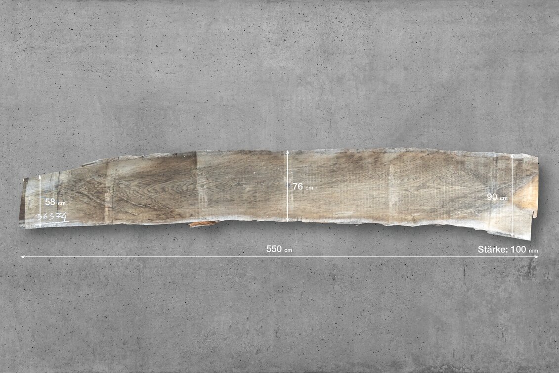 1423160 | 36374 // L: 550 cm; B1: 58 cm; B2: 76 cm; B3: 90 cm; Grosime: 100 mm